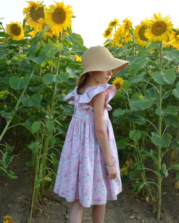 Robe Papillon en Liberty